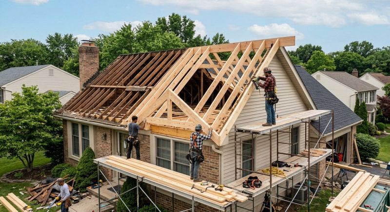 Attic Framing in Kansas City, KS