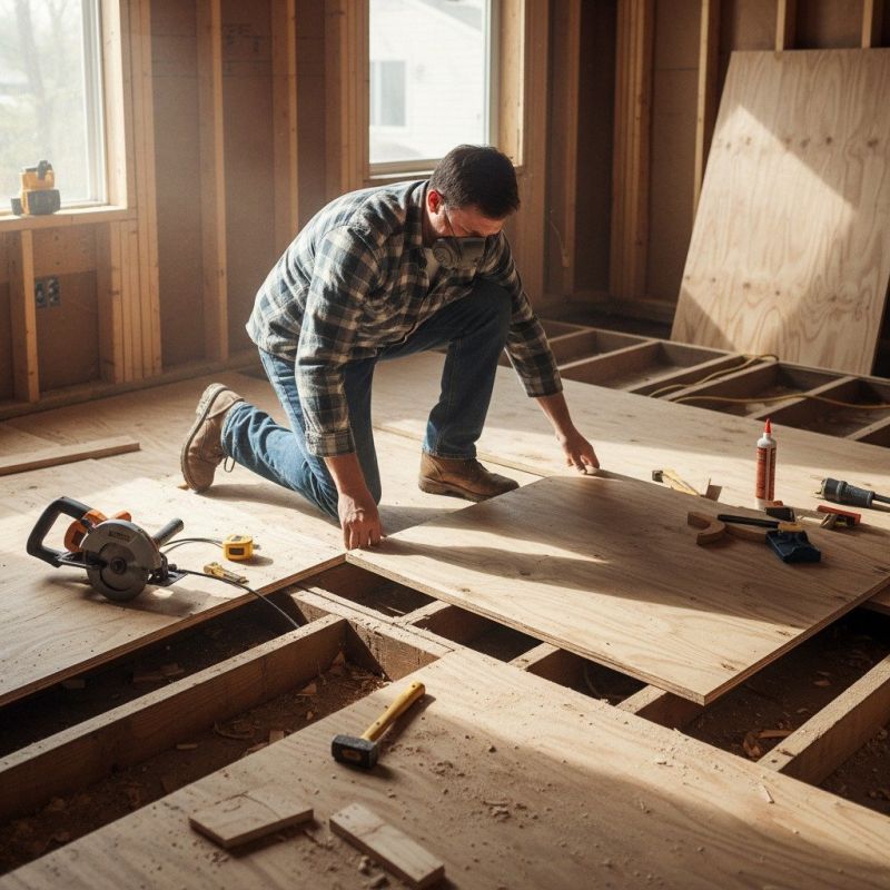 Subfloor Replacement in Conroe, TX